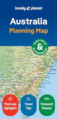 Lonely Planet Australia Planning Map