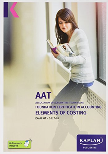 Elements of Costing - Exam Kit