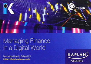 E1 MANAGING FINANCE IN A DIGITAL WORLD - REVISION CARDS 