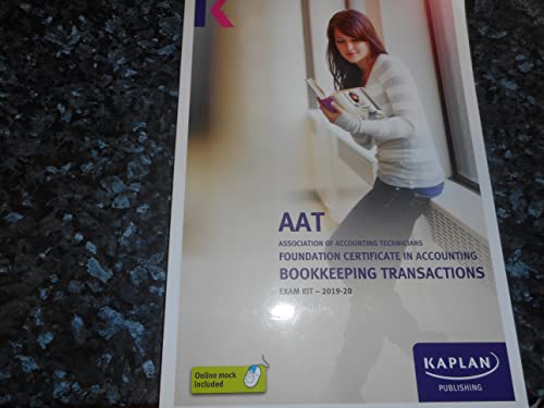 BOOKKEEPING TRANSACTIONS - EXAM KIT