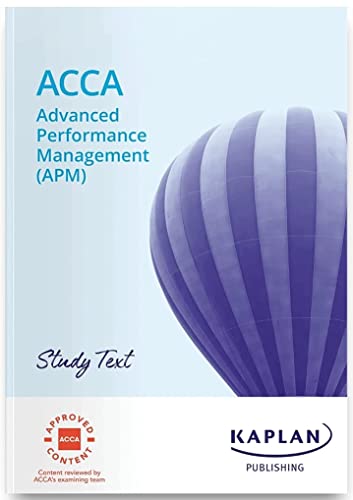 ADVANCED PERFORMANCE MANAGEMENT - STUDY TEXT