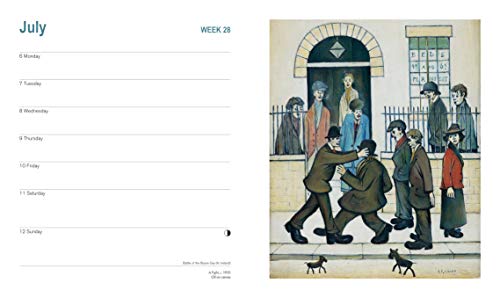 L. S. Lowry Desk Diary 2020
