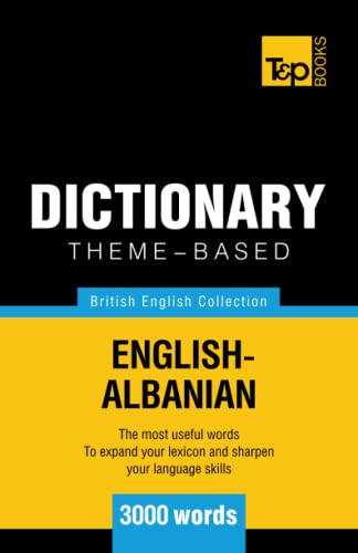 Theme-based dictionary British English-Albanian - 3000 words