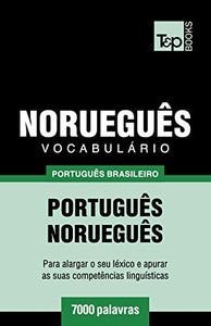 Vocabulário Português Brasileiro-Norueguês - 7000 palavras 