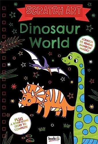 Dinosaurs: Scratch Art