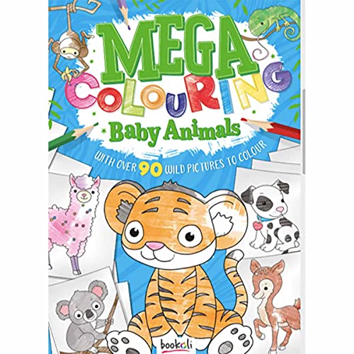 Mega Colouring Baby Animals