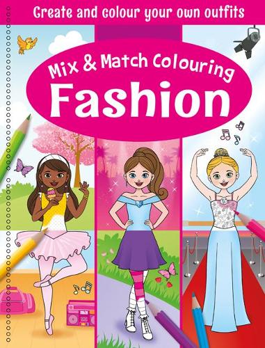 Fashion Mix and Match Colouring Fun