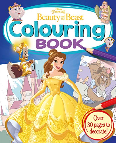 BEAUTY AND THE BEAST: Colouring Book