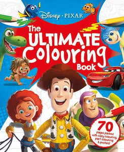 Disney Pixar Mixed: The Ultimate Colouring Book 