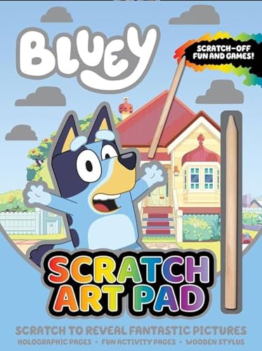 Bluey Scratch Art Pad