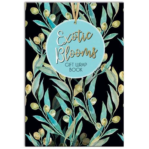 Exotic Blooms Gift Wrap Collection