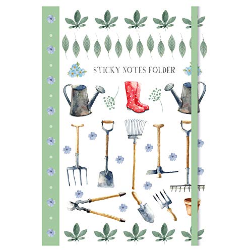The Gifted Stationery Co My Garden Sticky Notes Folder