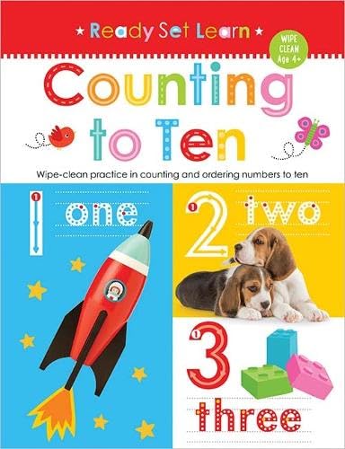 READY SET LEARN WORKBOOKS : COUNTING TO TEN
