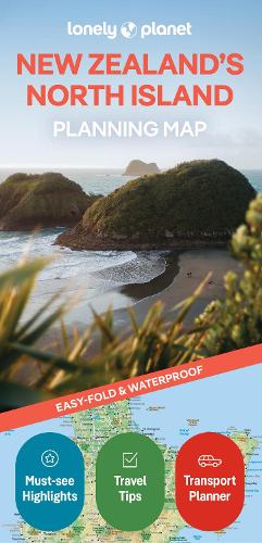 Lonely Planet New Zealand's North Island Planning Map