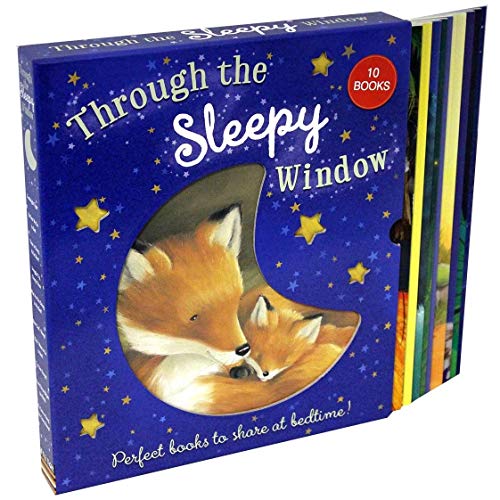 Through The Sleepy Window 10 Books Collection Box Set (Its Time To Sleep You Crazy Sheep, I Love You As Big As The World, I Dont Want To Go To Bed, I m Not Sleepy, Bear Cant Sleep, What Are You Doing