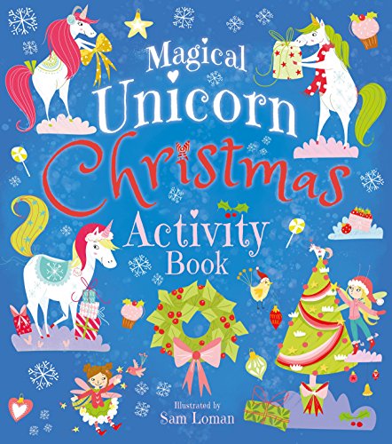 Magical Unicorn Christmas Activity Book