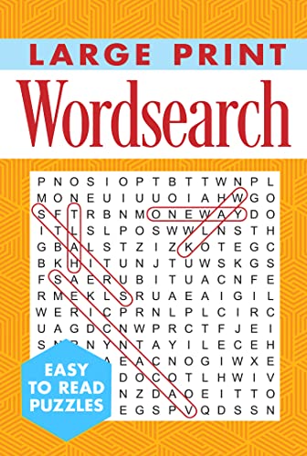Large Print Wordsearch