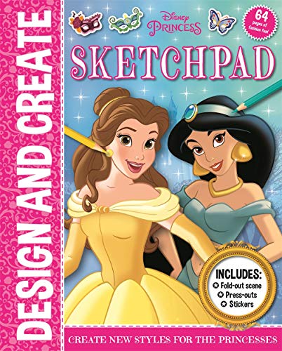 Disney Princess Design and Create Sketchpad