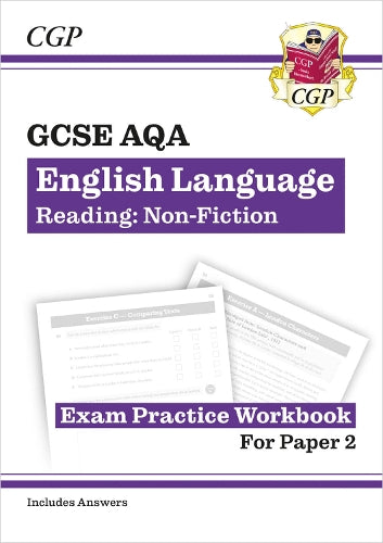 New GCSE English Language AQA Reading Non-Fiction Exam Practice Workbook (for exams from 2026)