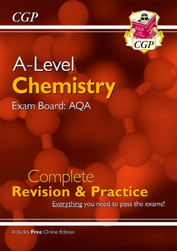 A-Level Chemistry: AQA Year 1 & 2 Complete Revision & Practice with Online Edition