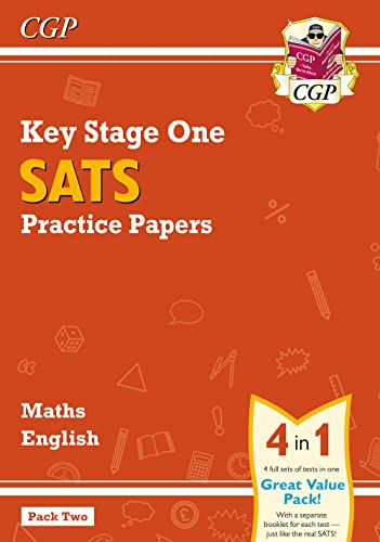 KS1 Maths and English SATS Practice Papers Pack (for the 2023 tests) - Pack 2