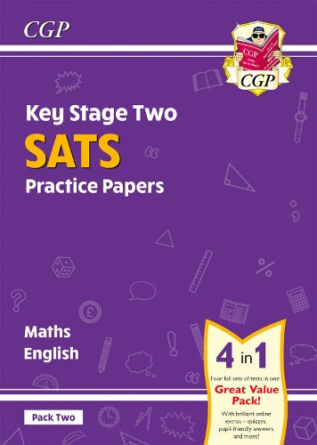 KS2 Maths & English Year 6 SATS Practice Papers: Pack 2 - for 2027 (with free Online Extras)
