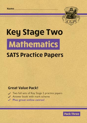 KS2 Maths Year 6 SATS Practice Papers: Pack 3 - for the 2027 tests (with free Online Extras)