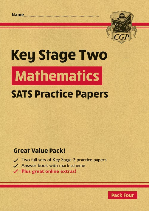 KS2 Maths Year 6 SATS Practice Papers: Pack 4 - for the 2026 tests (with free Online Extras)
