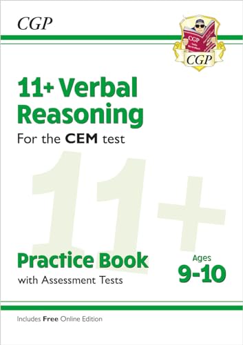 11+ CEM Verbal Reasoning Practice Book & Assessment Tests - Ages 9-10 (with Online Edition)