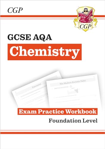 New GCSE Chemistry AQA Foundation Exam Practice Workbook with CGP RevisionHub