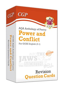 GCSE English: AQA Power & Conflict Poetry Anthology - Revision Question Cards 