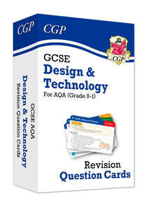 GCSE Design & Technology AQA Revision Question Cards 