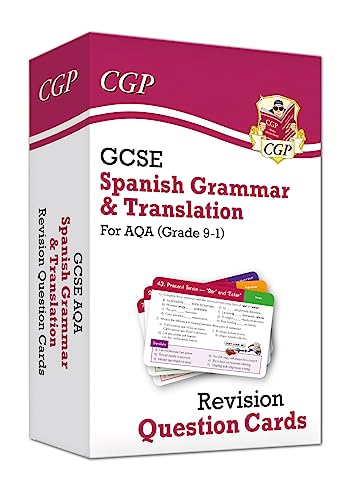 GCSE AQA Spanish: Grammar & Translation Revision Question Cards (For exams in 2025)