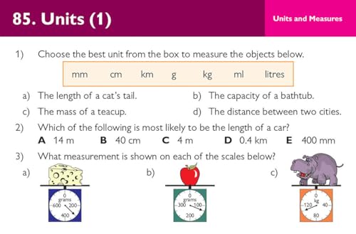 11+ GL Revision Question Cards: Maths - Ages 9-10