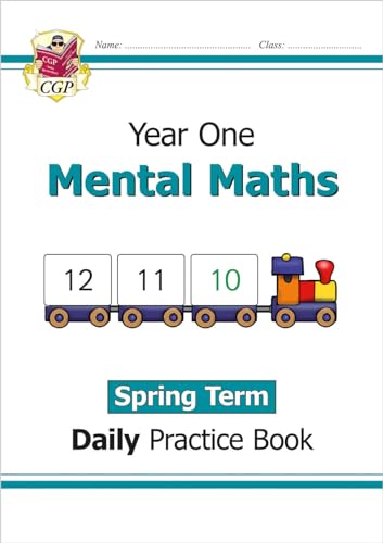 KS1 Mental Maths Year 1 Daily Practice Book: Spring Term