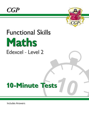 Functional Skills Maths: Edexcel Level 2 - 10-Minute Tests