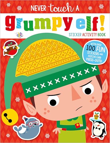 Never Touch A Grumpy Elf! Sticker Activity