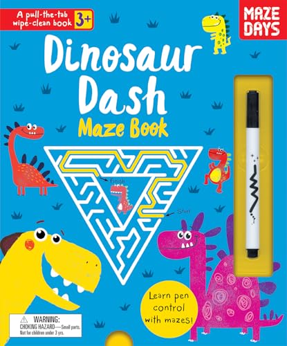 Dinosaur Dash Maze Book (Maze Days)