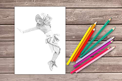 Fashion Coloring Book for Adults