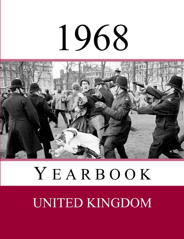 1968 UK Yearbook: Original book full of facts and figures from 1968 - Unique birthday gift / present idea.