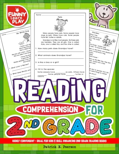Reading Comprehension Grade  Highly Convenient  Ideal for Kids  Skill Enhancing nd Grade Reading Books reading comprehension workbooks
