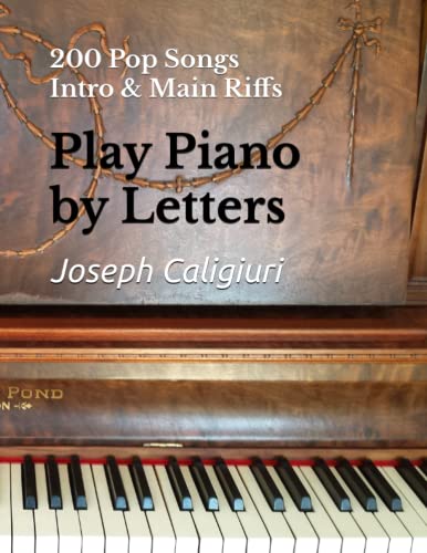 Play Piano by Letters  Pop Songs Intro  Main Riffs
