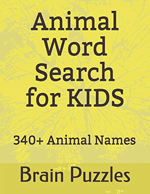 Animal Word Search for Kids