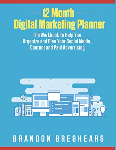 12 Month Digital Marketing Planner