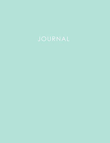 Journal  Page Journal x inch Mint Notebook  sheets   pages Classic  Lined pages College Ruled paper perfect bound Soft Cover