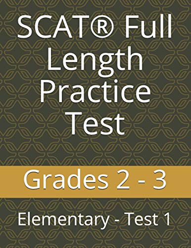 SCAT(R) Full Length Practice Test