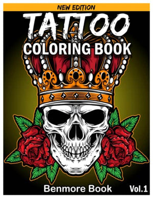 Tattoo Coloring Book