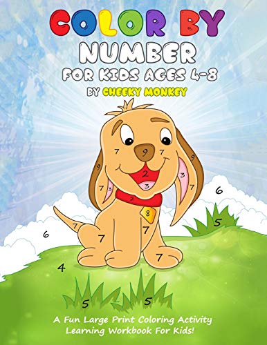 Color by Number for Kids Ages 4-8