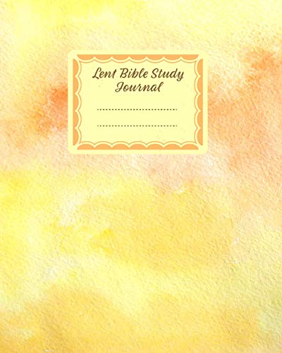 Lent Bible Study Journal