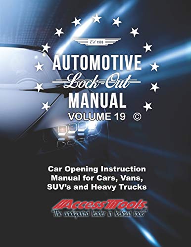 Access Tools Car Opening Manual